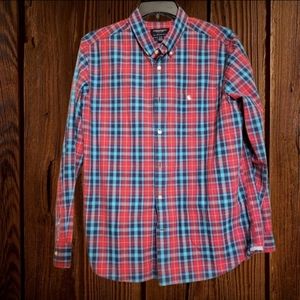 Stylish American Eagle XL Long Sleeve Button Down NWT Prep Fit